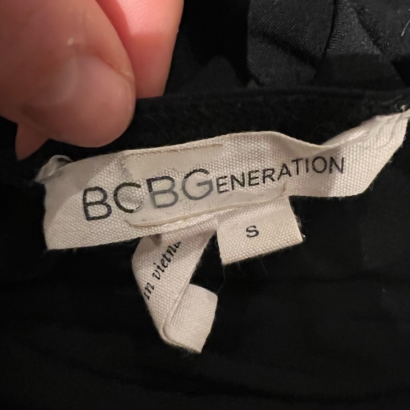 BCBG Short Black Romperr - Picture 4 of 4